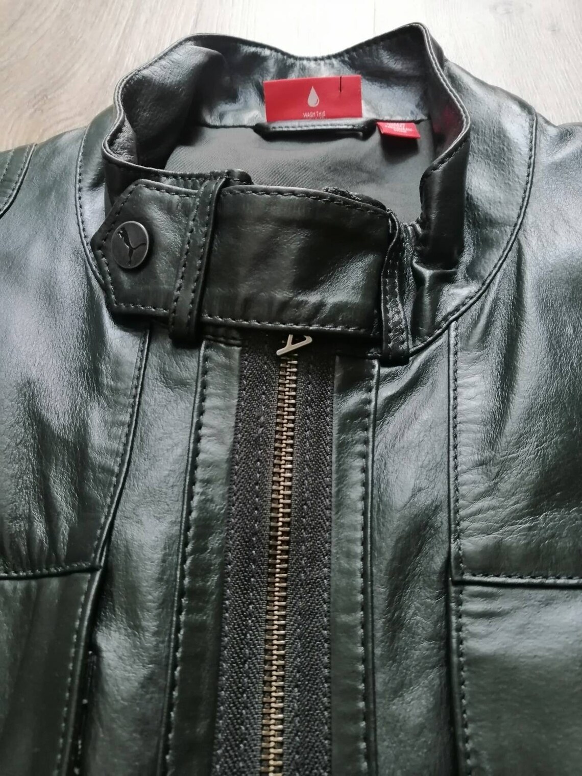 ducati puma leather jacket