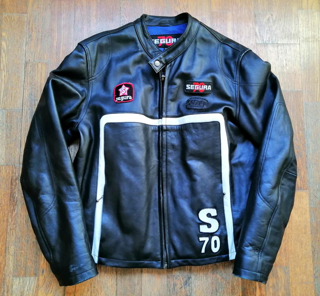SECOND HAND Segura70 Cafe Racer Style Urban Cowhide Jacket Men's