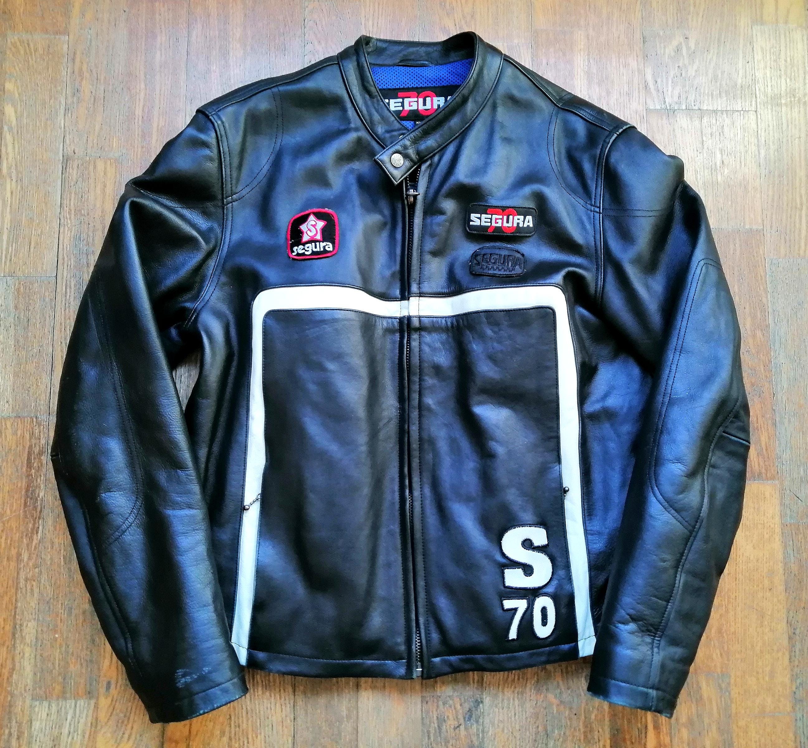 SECOND HAND Segura70 Cafe Racer Style Urban Cowhide Jacket Men's