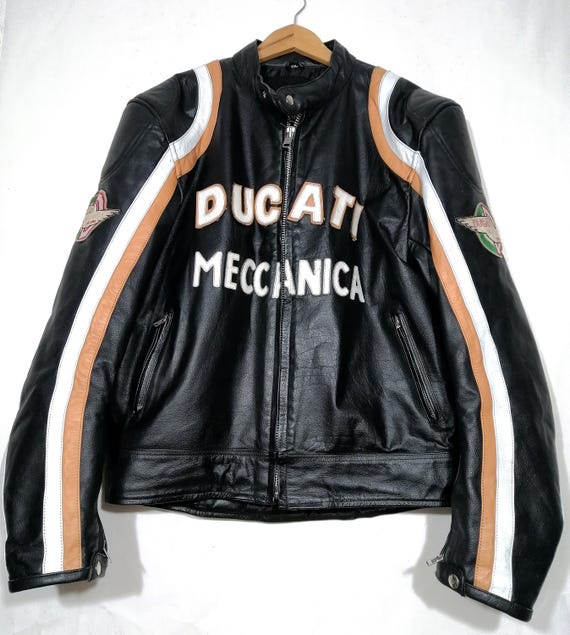 Chaqueta De Moto Meccanica Edition Ducati Style “cafe Racer” for