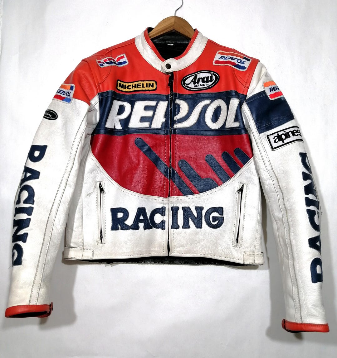 Chaqueta Style Racing Año 90 Edition Del Equipo Repsol Talla