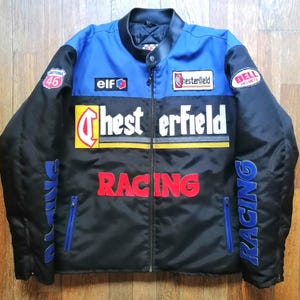 SECOND HAND Like New beautiful urban Racing style motorcycle jacket size XL for men