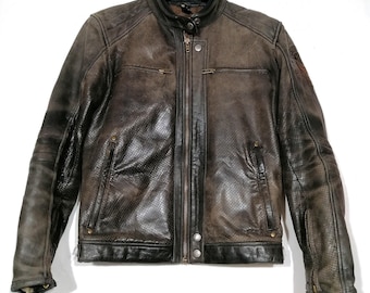 Jacket biker estilo vintage Helston's de SEGUNDA MANO talla M para mujer