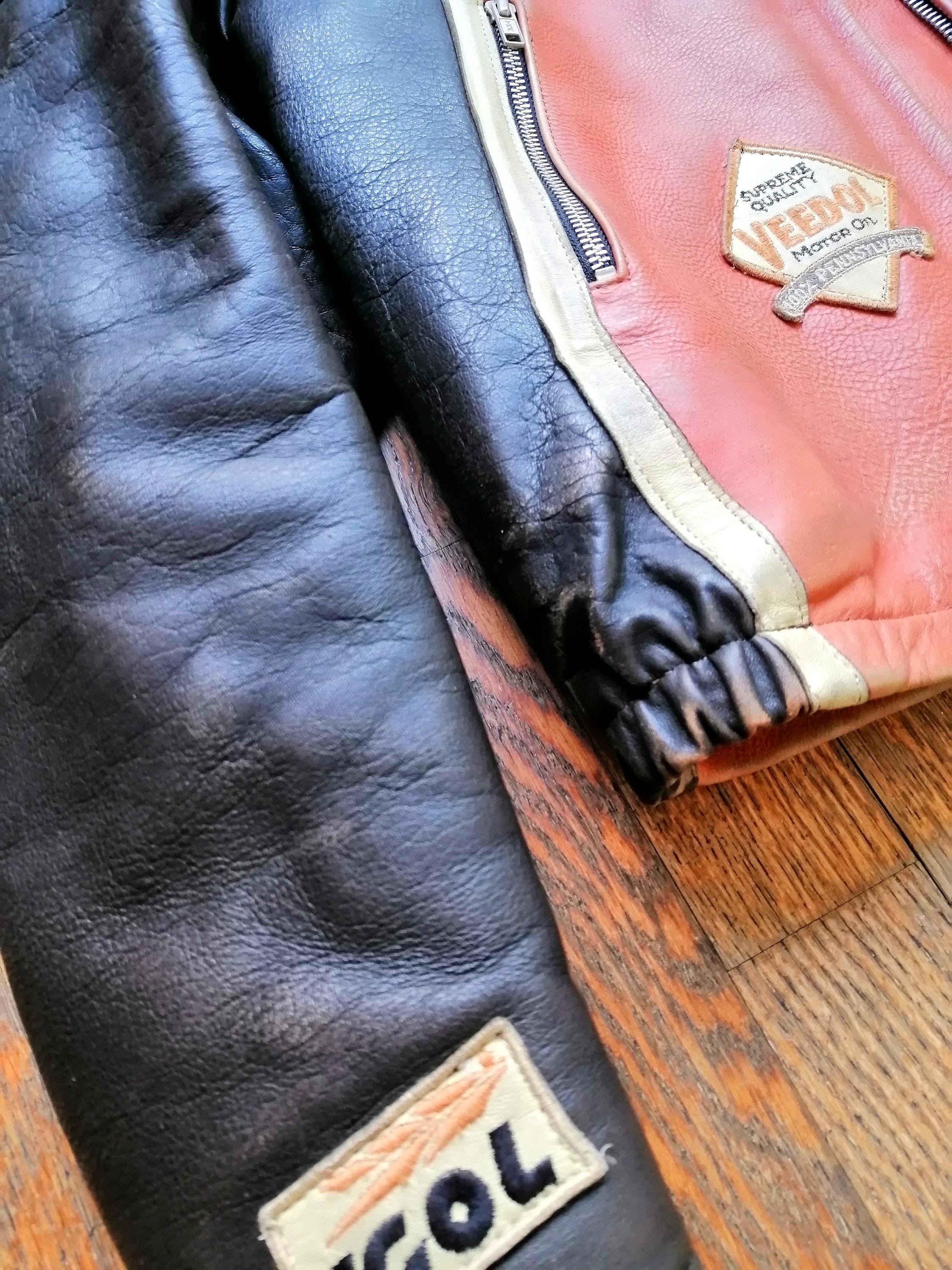 SECOND HAND High Quality Vintage Redskins Biker Cafe Racer Style