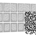 Airbrush Nailart Stencils self-adhesive, Nailart Template Naildesign for nails