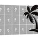 Airbrush Nailart Stencils self-adhesive, Nailart Template Naildesign for nails
