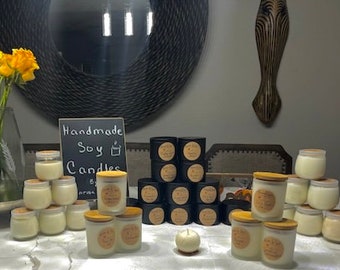 Candle, candles, scented candles, soy candles, handcrafted candles, clean candle scents, holiday candles, black-owned candles