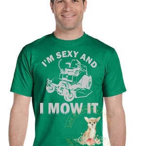 Ich bin Sexy und ich mähe es SVG, JPEG, PNG geschnitten Datei für Silhouette, Cricut etc.