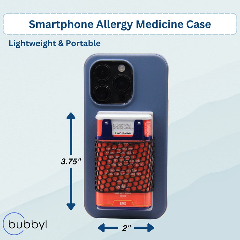 Smartphone Allergy Medicine Case for Auviq Epinephrine Injector Etsy