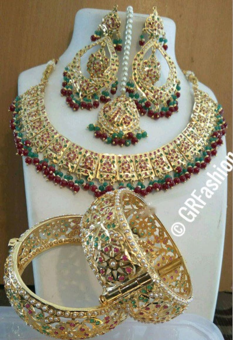 bridal jadau set