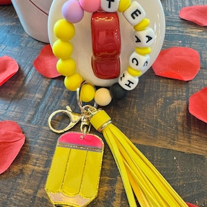 Llavero de pulsera bohemio; pulseras de cactus; regalo de San Valentín; personalizado; regalo para mamá; regalo para ella; día de la madre; regalo para maestra; regalo para enfermera