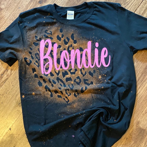 Blondie Leopard T-shirt Vintage T-shirt 