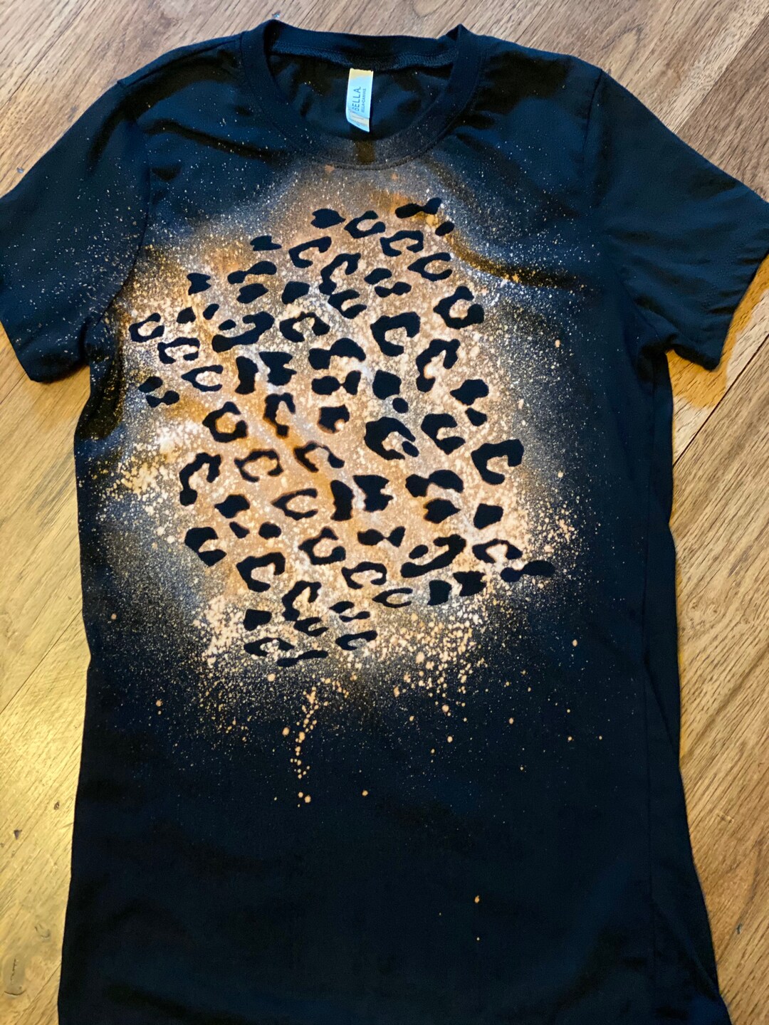 【BADBLOOD】 Crack Print T-Shirt - Black Leopard Badblood Crack Print T-Shirt Black Leopard – BBGSHOPHK