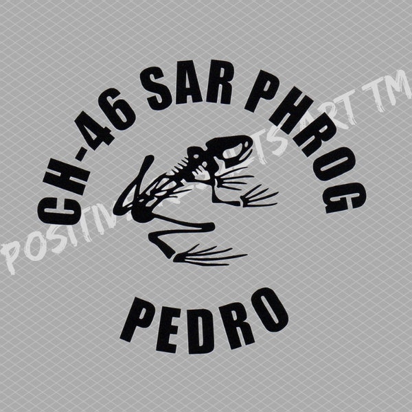 CH-46 SAR Phrog Decal