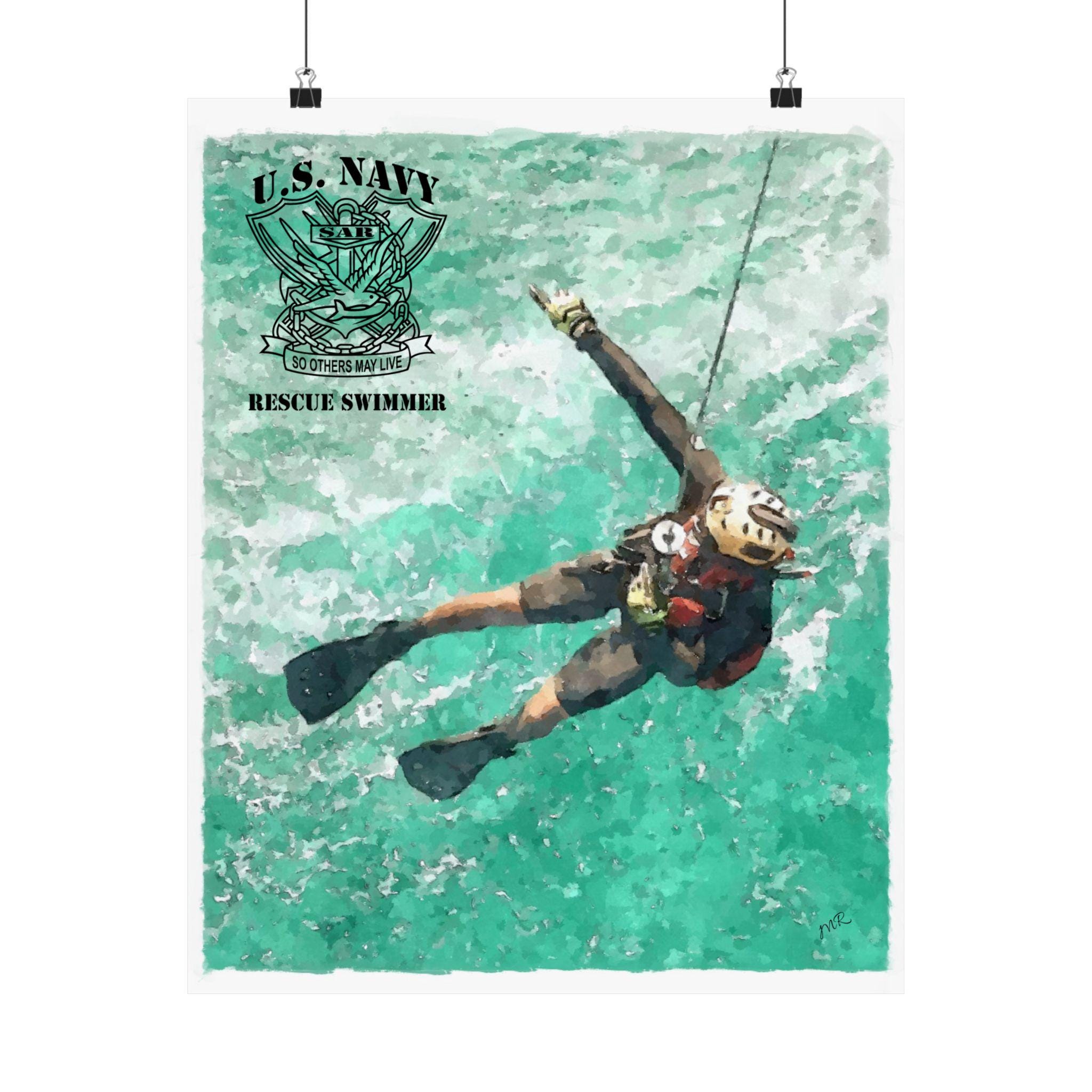 Navy Rescue Swimmer - Etsy