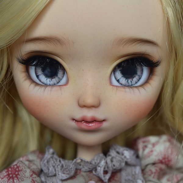 Pullip [Pelle marrone chiaro] personalizzato ridipingere a faccia in su Doll OOAK