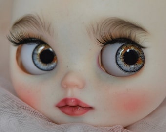 Blythe Faceplate Custom Doll OOAK