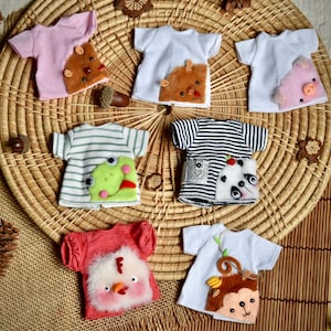 Short sleeve T-Shirt Clothes Blythe, Pullip / dress / outfit Cute animals
