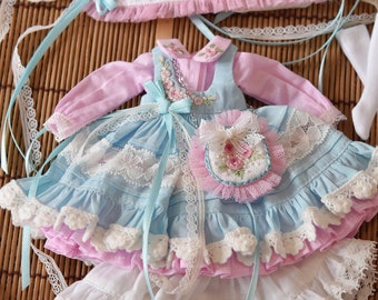 Beautiful flower dress Clothes Blythe Pullip sweet / dress / outfit