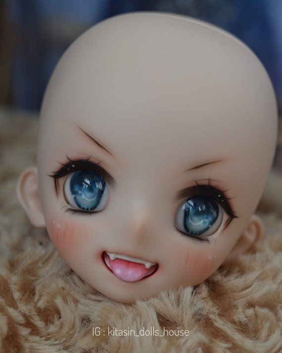 BJD Anime Face up Commission Services by Kitasin Dolls House Etsy