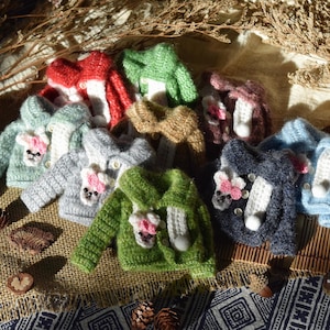 Strickjacke für Blythe, Pullip, More & Ähnliche