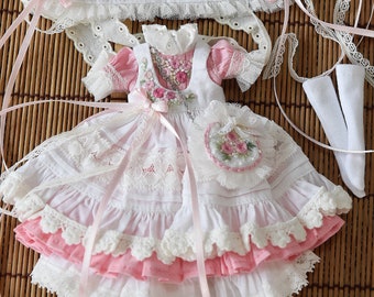 Beautiful flower dress Clothes Blythe Pullip sweet / dress / outfit