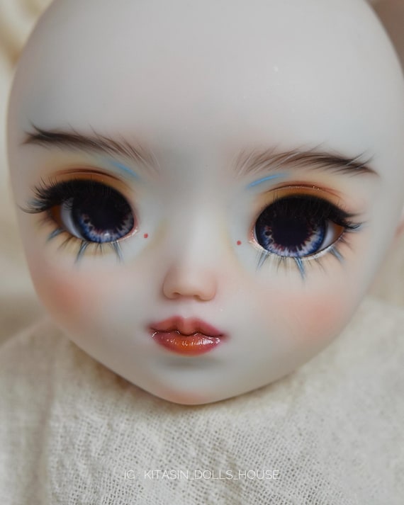 Pullip Custom Doll – Hand-painted Faceup in Traditional Hanbok