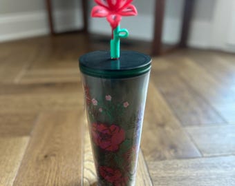 Starbucks 2022 Holiday Poinsettia Tumbler