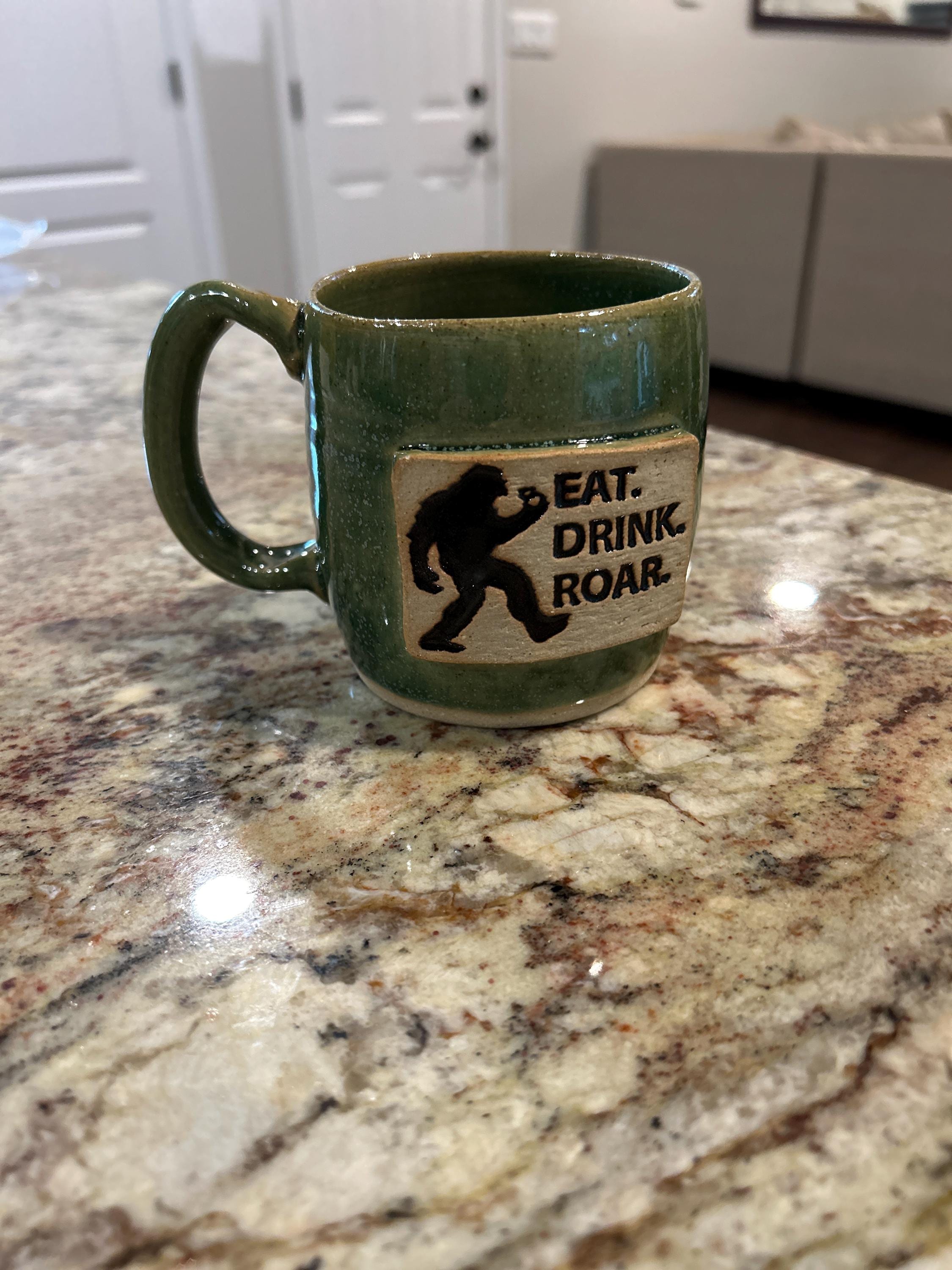 CHIF HAUTH Black Coffee Mugs - Set Of Fun & Novelty Mugs For Your Daily Brew