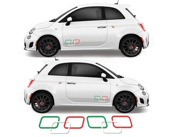 Porta Italiana Strisce Laterali Quadrate Per Fiat 500 595 - Etsy Italia