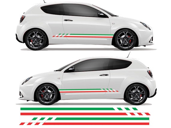 ALFA ROMEO Bandes latérales - - Kit Complet - voiture Sticker Autocollant  Graphic Decals