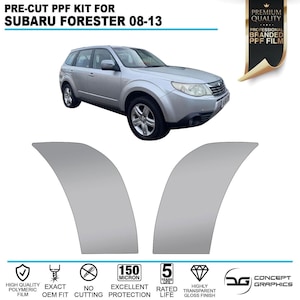 Rear Wheel Arches Stone Chip Guard Pre-cut PPF Paint Protection Film Kit for Subaru Forester