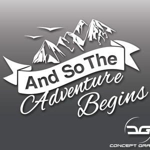 Adesivo "In Un'avventura Prima Della Demenza" Adesivo Divertente Per Auto, Finestrino, Paraurti, Roulotte, Camper, Decalcomania In Vinile - Italia - Foto 3