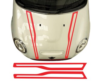 ミニR55クラブマンクーパー/クーパーS用ボンネット＆リアストライプ