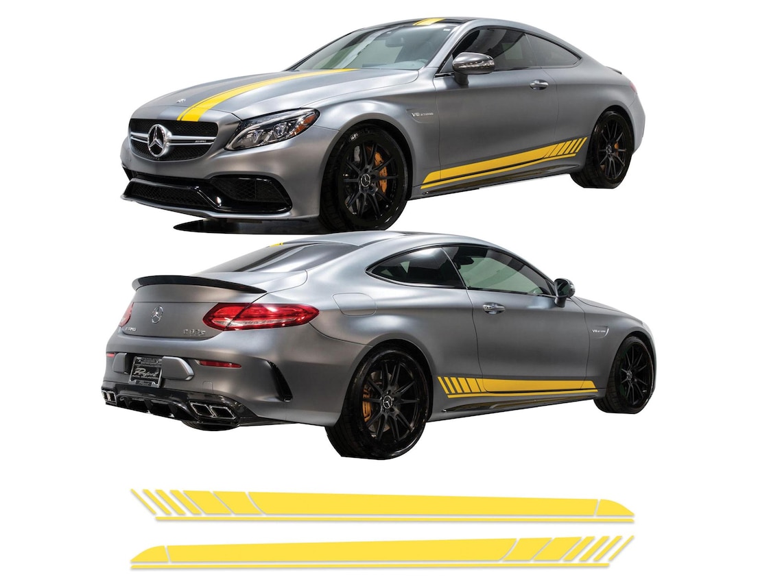 Edition 1 Style Side Stripes Decal Sticker Kit Air Release Vinyl Fits ...