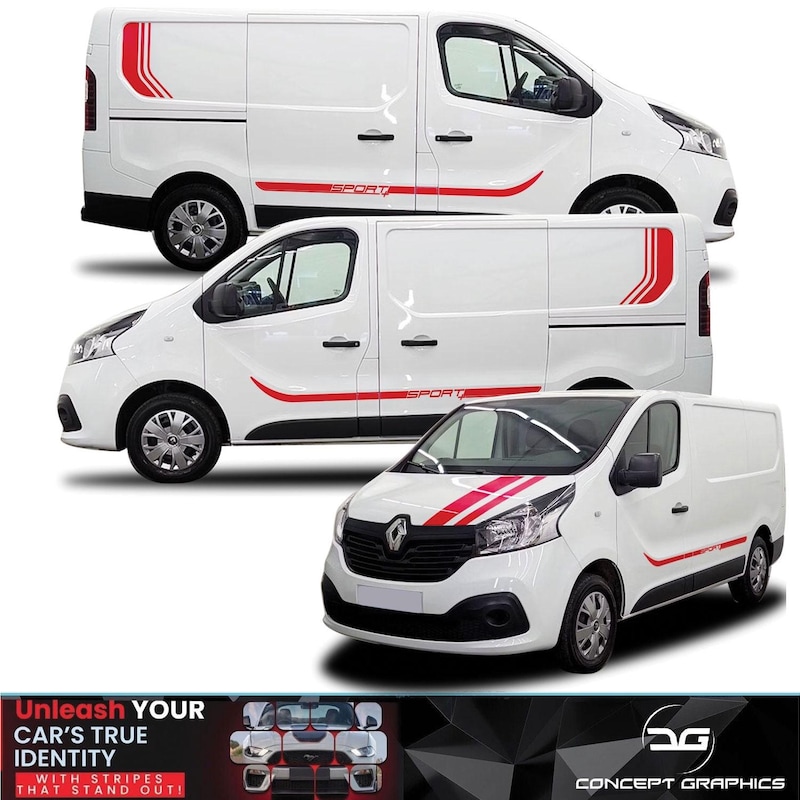 Renault Window Graphics Renault Traffic Decals - Etsy UK