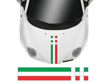 車用ステッカー - アルファロメオ & クアドリフォリオ - 4枚セット 