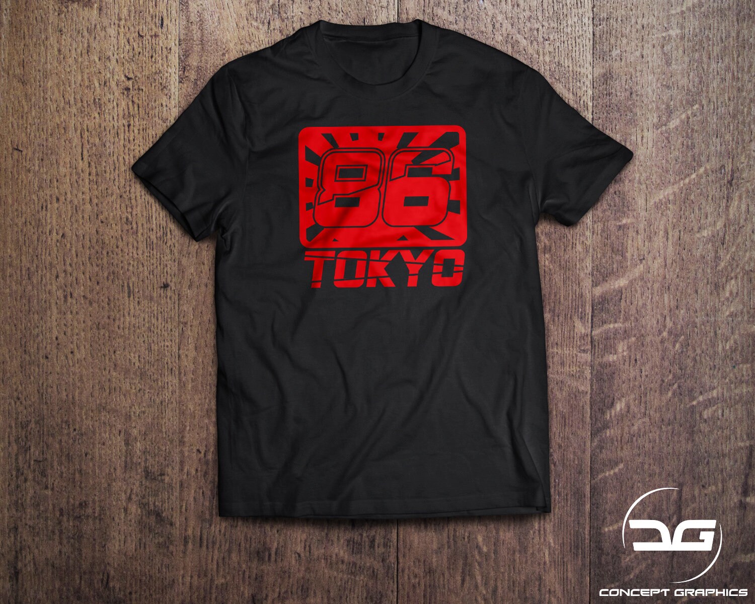 86 Racers Tokyo Japan Funny JDM Car Scene Novelty Black T-Shirt | Drift Car T-Shirt | Car Enthusiasts Gift | Mazda, Toyota, Japanese Tee