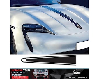Le Mans Martini Racing Style Stripe Logo Universel Bandes Deco - Sticker POLYMER