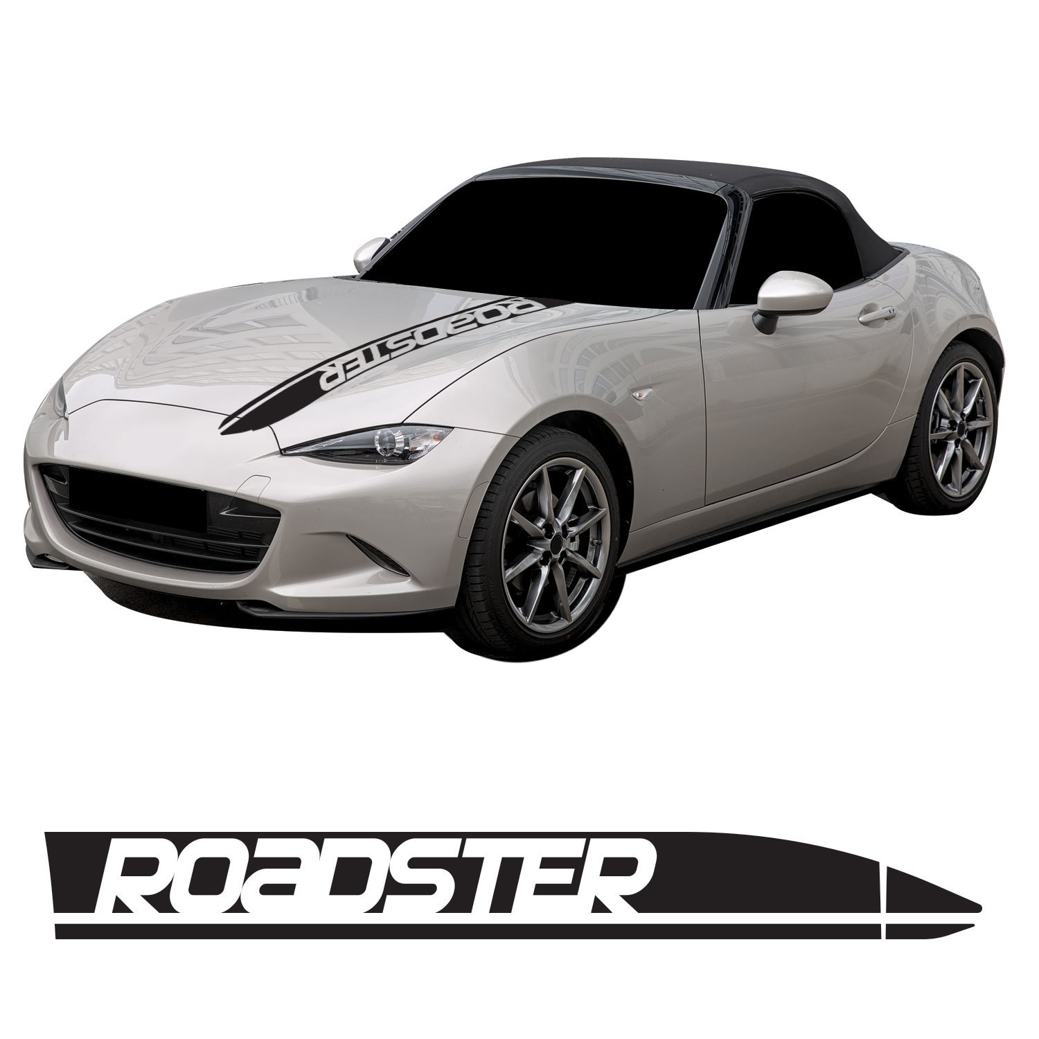 ロードスター ボンネットストライプ デカールキット エアリリース