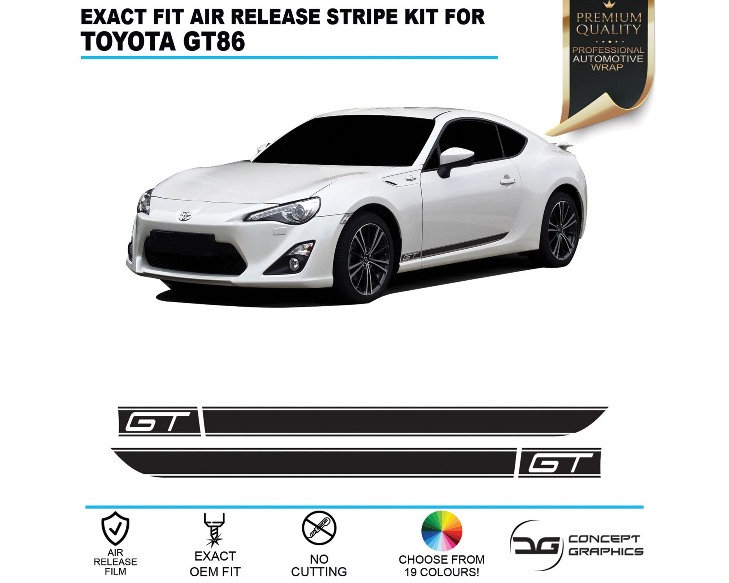 Gt86 Side Stripes - Etsy