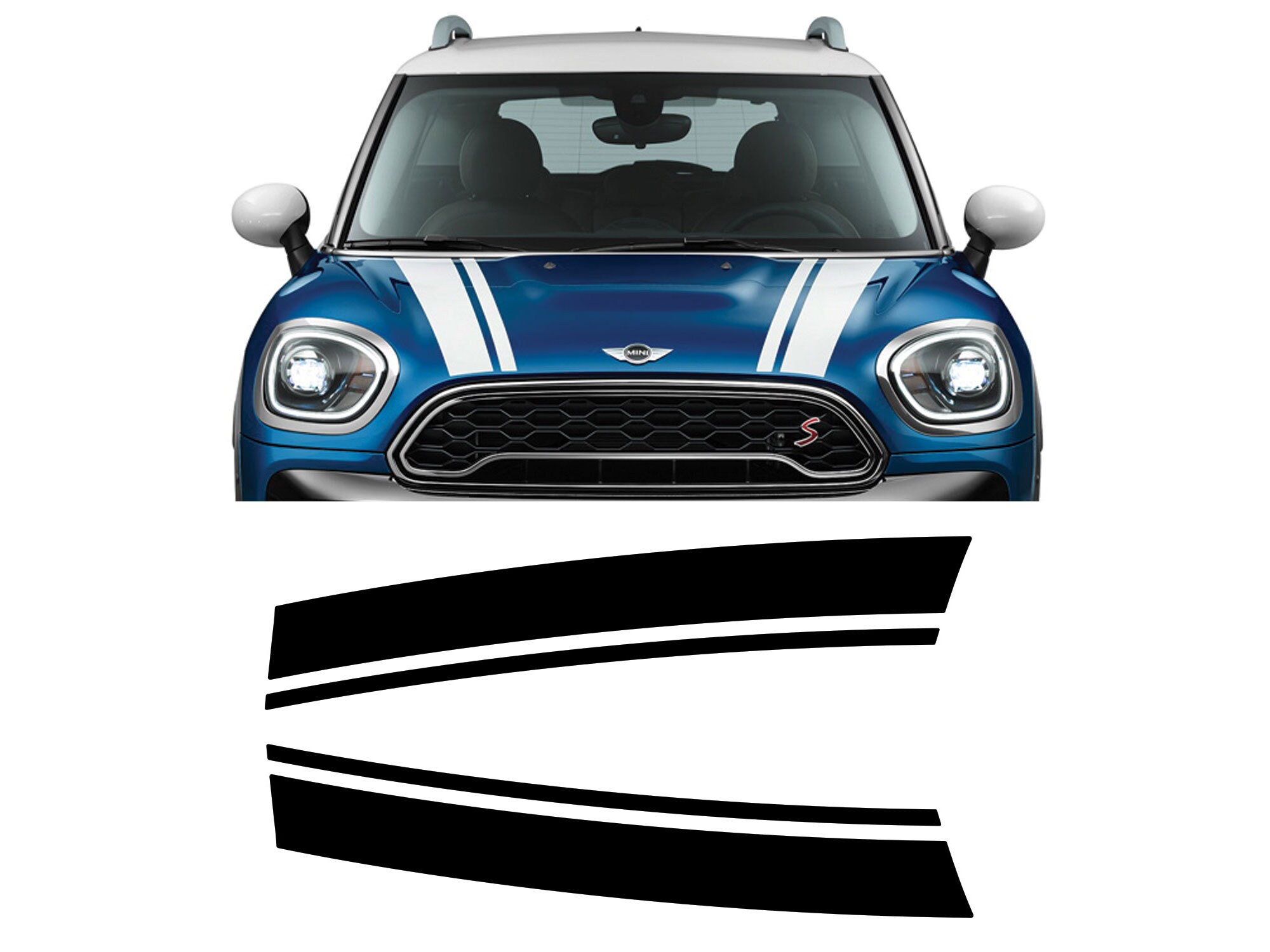 Für Mini Cooper S JCW F56 Hatchback F57 Auto Innenraum Türgriff Abdeckung  Kappe