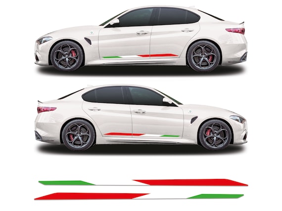 2x Italia Limited Edition Italy Flagge 3D Gel Aufkleber Sticker ca