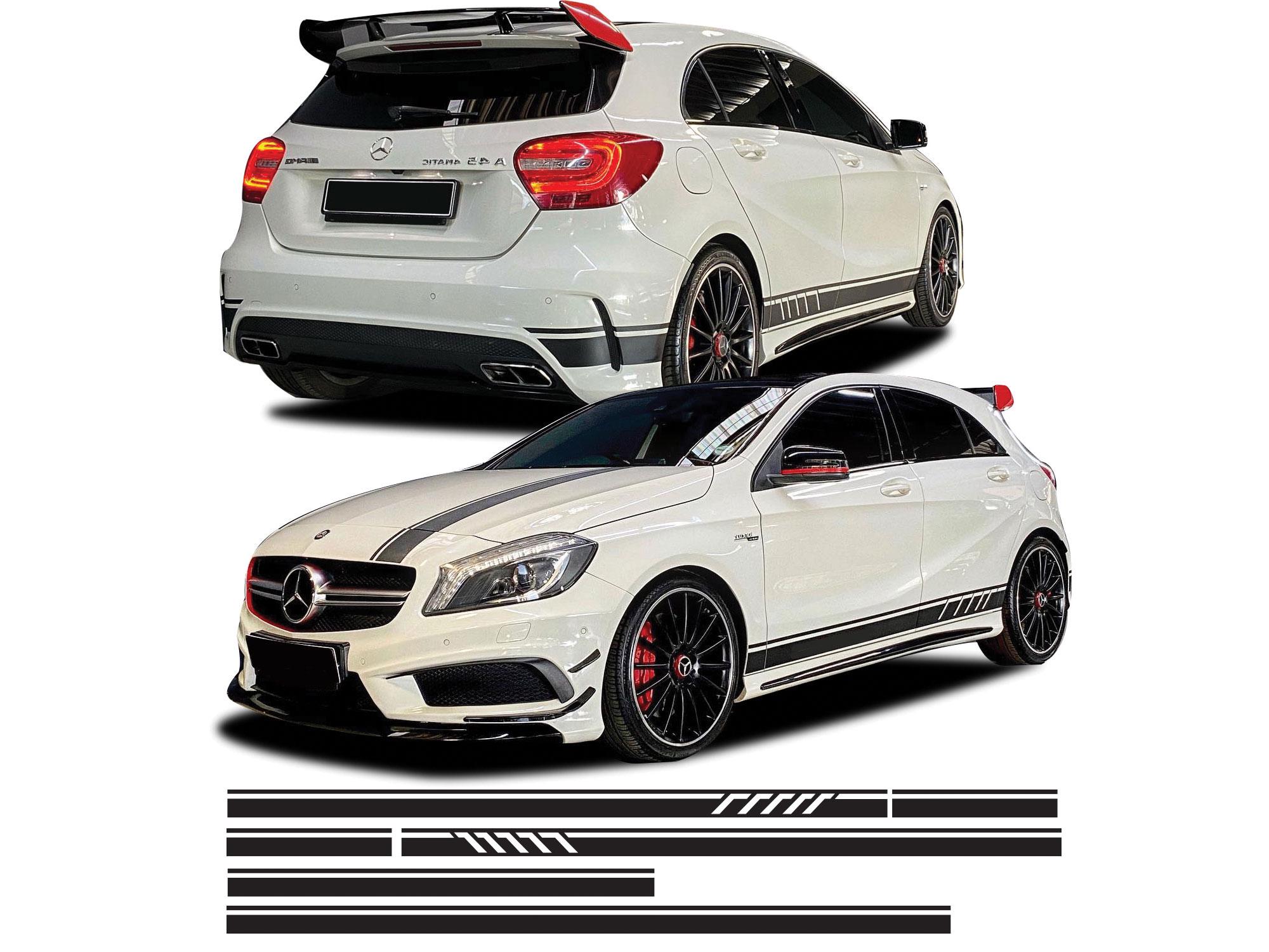 Edition Side Stripes Decal Stickers Graphics Vinyl Fit Mercedes-benz A ...