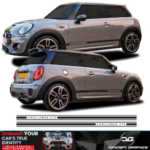 Challenge 210 Seitenstreifen Kit passend für Mini Cooper S JCW F56 F55 F57