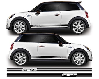 Union Jack F56 Side Stripes For Mini Cooper S JCW Vinyl Decal Sticker Graphics