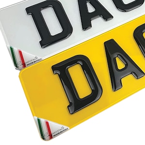 2x Cinquecento Italy Italian Flag Car Number Plate Corner 3D Domed Gel Resin Badge Stickers Fits Fiat 500 595 696 Abarth