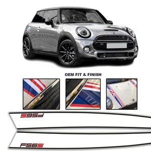F56S Bonnet Stripes Für Mini Cooper F56 F55 Air Freigabe Vinyl Exakte Soem Fit