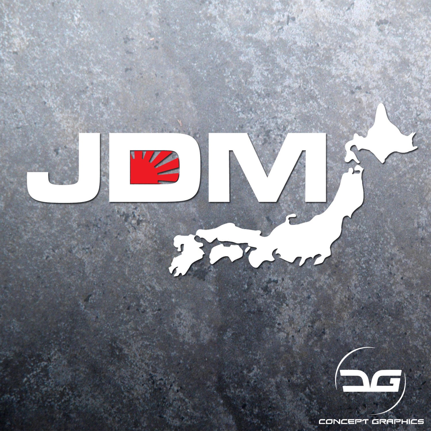 JDM Japanese Rising Sun Vinyl Decal Car Decal Laptop Etsy