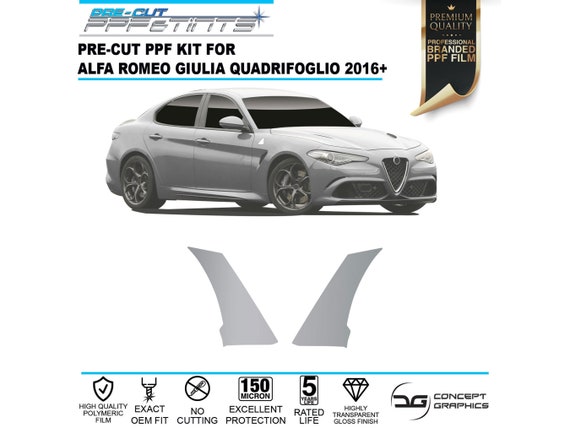 Steinschlagschutz PPF PPF Auto Schutzfolie Kit für Alfa Romeo Giulia  Quadrifoglio 2016 -  Österreich